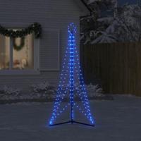 Kerstboomverlichting 363 blauwe LED's 182 cm - thumbnail