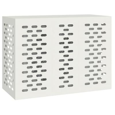 VidaXL Airconditioner hoes wit 110 x 50 x 80 cm staal VidaXL Airconditioner hoes wit 110 x 50 x 80 cm staal