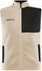 Craft 1913810 ADV Explore Pile Fleece Vest M - Ecru/Black - 3XL