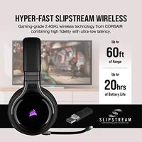 CORSAIR Gamer Headset VIRTUOSO RGB Wireless Zwart (CA-9011185-EU) - thumbnail