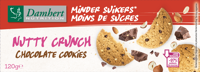 Damhert Nutty crunch chocolate cookies 120 Gram - thumbnail