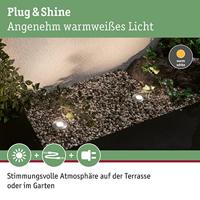 Paulmann Plug & Shine buitenlamp grondinbouwspot Floor mini warm wit licht - thumbnail