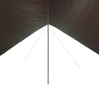 VidaXL Kampeerluifel waterdicht 438x376x212 cm bruin - thumbnail