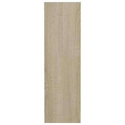 VidaXL Wandschoenenkasten 4 st 60x18x60 cm bewerkt hout sonoma eiken