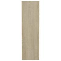 VidaXL Wandschoenenkasten 4 st 60x18x60 cm bewerkt hout sonoma eiken - thumbnail