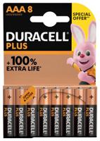 Duracell alkaline aaa plus 8st Duracell - Hortus - thumbnail