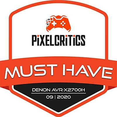 Denon: AVR-X2700H 7.2-kanaals 8K Surround Receiver - Zwart