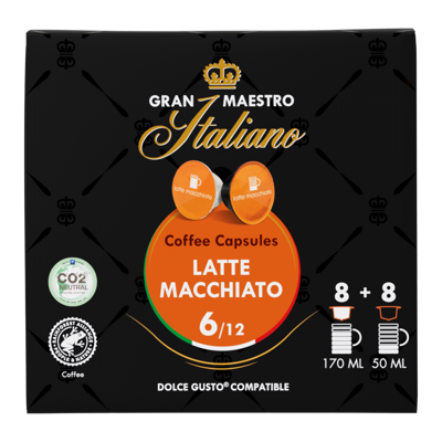 Gran Maestro Italiano Latte Macchiato - 16 cups