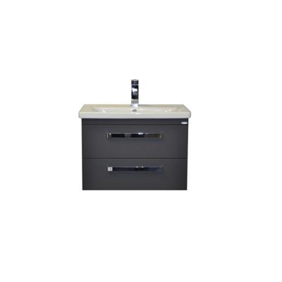 Badkamermeubelset Sanicare Q10 2 Laden 65cm Schots-Eiken (spiegel optioneel) Badkamermeubelset Sanicare Q10 2 Laden 65cm Schots-Eiken (spiegel optioneel)