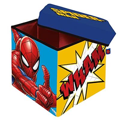 Spiderman cartoon opbergbox 30 x 30 x 30 cm
