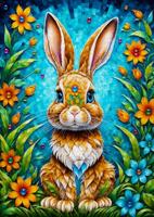 Gardan Bunny Puzzel 1000 Stukjes - thumbnail