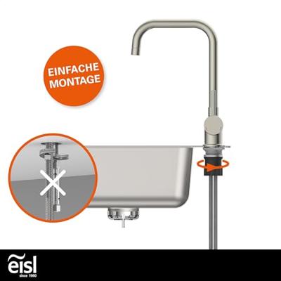 EISL eenknopsmengkraan futura roestvrij staal