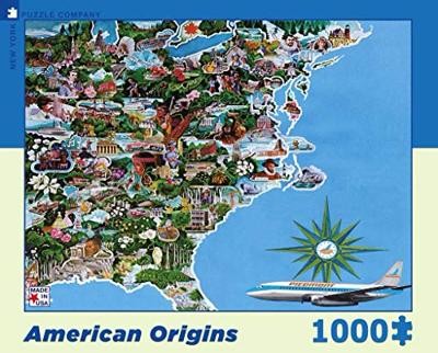 New York Puzzle Company Legpuzzel Amerikaanse Oorsprongen - 1000 stukjes