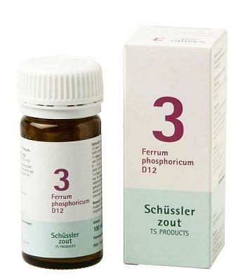 Ferrum phosphoricum 3 D12 Schussler 100 Tabletten