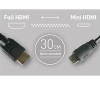 Atomos Coiled Mini HDMI to Full HDMI (30-45cm) - thumbnail