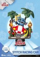 Disney: Lilo & Stitch - Stitch Racing Car PVC Diorama - thumbnail