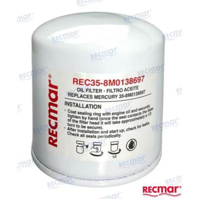 REC35-8M0138697 - OLIEFILTER Cummins