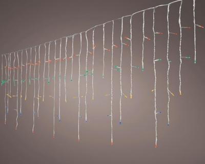 Led fonkel icicle verlichting 490 lampjes multi colour