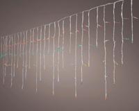 Led fonkel icicle verlichting 490 lampjes multi colour - thumbnail