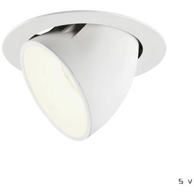 SLV 1006081 NUMINOS GIMBLE XL LED-inbouwlamp LED vast ingebouwd Wit