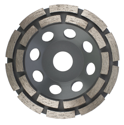 Inter Dynamics Slijpkop Standard Dubbel Rings 125mm - 381124