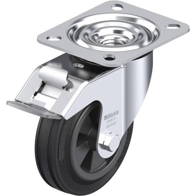 Blickle LE-VPP 100G-FI Zwenkwiel met rem Wieldiameter: 100 mm Draagvermogen (max.): 70 kg 1 stuk(s)