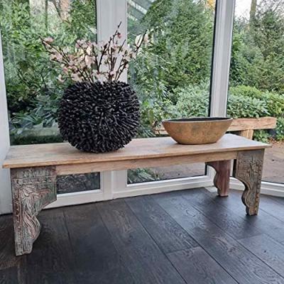 Mica Decorations Bloempot - goudkleurig - boot schaal - 48x15cm