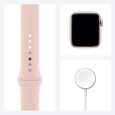 Apple Horloge SE GPS, 40mm Zilver Aluminium Case met Witte Sport Band - Regular (Refurbished)