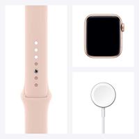 Apple Horloge SE GPS, 40mm Zilver Aluminium Case met Witte Sport Band - Regular (Refurbished) - thumbnail