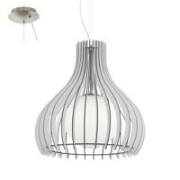 Eglo HanglampTindori 50cm wit hout - 96211 - thumbnail