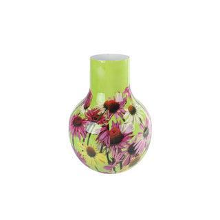 Vaas Zonnehoed 22x22x30 cm Metaal/Groen