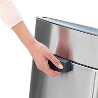 Brabantia Touch Bin New Afvalemmer - 40 liter - zwart mat 114946 - thumbnail