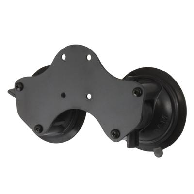 Ram Twist-Lock Dual Suction Cup Base
