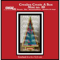 Crealies • create a box mini kerstboom doosje mini - thumbnail