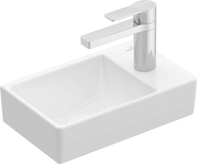 Villeroy & Boch Avento fontein 1 kraangat rechts zonder overloop 36x22cm - wit 43003l01