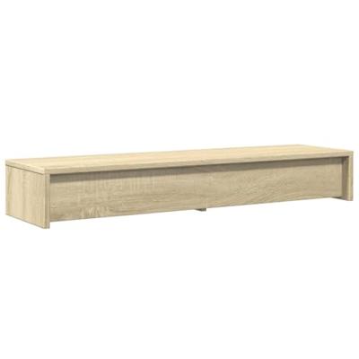 Monitorstandaard met lades 100x27x15 cm hout sonoma eikenkleur Monitorstandaard met lades 100x27x15 cm hout sonoma eikenkleur