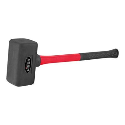 VIGOR terugslagvrije hamer rubber soft face hammers 2.5 kg