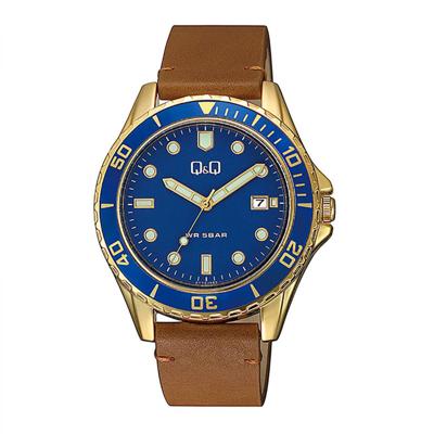 Q&Q A172J102Y Fashion 43mm Heren Horloge 5 ATM Q&Q A172J102Y Fashion 43mm Heren Horloge 5 ATM