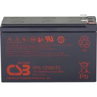 CSB Battery UPS 12580 high-rate Loodaccu 12 V 9.4 Ah Loodvlies (AGM) (b x h x d) 151 x 99 x 65 mm Kabelschoen 6.35 mm Onderhoudsvrij, Geringe zelfontlading - thumbnail