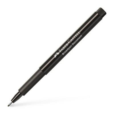 Faber Castell Fineliner Broadpen - 1554 zwart