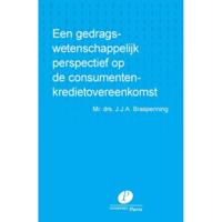 Een gedragswetenschappelijk perspectief op de consumentenkredietovereenkomst (Paperback) - thumbnail