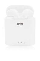 Denver TWE-36 In Ear oordopjes Bluetooth Stereo Wit Oplaadbox - thumbnail