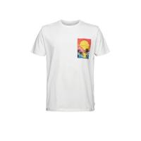 edc Men T-shirt van biologisch katoen wit - thumbnail