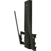 ERGOTRON glijdende wandhouder HD zwart 76-139cm 30-55inch belasting 9-18kg VESA horizontaal 200-400 verticaal 100-400mm - thumbnail