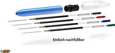 Onderdelen Bic 4814409 Pen 0,32 mm Blauw 50 Onderdelen Gemiddeld - thumbnail