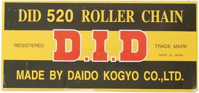 D.I.D Chain did 520 112 c gray/gray open