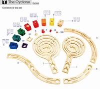 Hape houten knikkerbaan the cyclone, 198dlg. - thumbnail