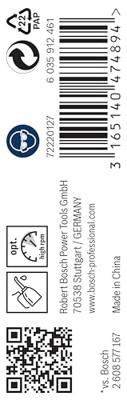 Bosch Accessoires Metaalboren HSS-G, Standard 3,8 x 43 x 75 mm 10st - 2608585484 Bosch Accessoires Metaalboren HSS-G, Standard 3,8 x 43 x 75 mm 10st - 2608585484