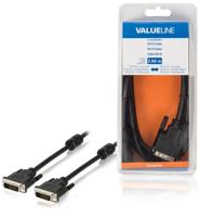 Valueline VLCB32000B20 - DVI-kabel (2 m, DVI-D, DVI-D, Mannelijk, Mannelijk, Zwart) - thumbnail