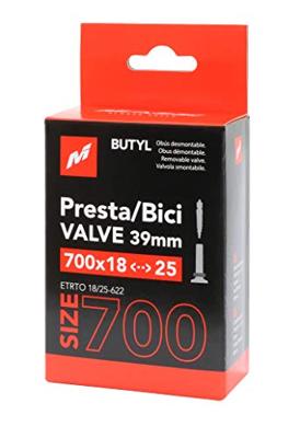 Massi Binnenband 700x18/25" 80mm - Zwart Massi Binnenband 700x18/25" 80mm - Zwart